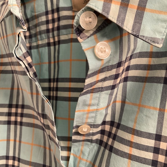 Burberry Plaid Button Down Shirt - Picture 2 of 7